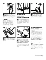 Предварительный просмотр 5 страницы Hoover Corded & Cordless Rechargeable Instructions Manual