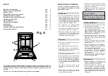 Предварительный просмотр 2 страницы Hoover DDY 062 L Installation, Use And Maintenance Manual