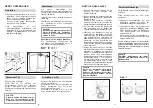 Предварительный просмотр 14 страницы Hoover DDY 062 L Installation, Use And Maintenance Manual