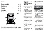 Предварительный просмотр 21 страницы Hoover DDY 062 L Installation, Use And Maintenance Manual