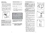 Предварительный просмотр 22 страницы Hoover DDY 062 L Installation, Use And Maintenance Manual