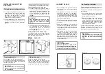 Предварительный просмотр 62 страницы Hoover DDY 062 L Installation, Use And Maintenance Manual