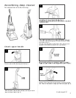 Предварительный просмотр 3 страницы Hoover Deep Cleaner Owner'S Manual