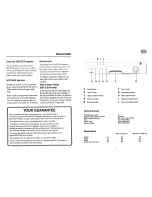 Предварительный просмотр 5 страницы Hoover DH 835 Manual