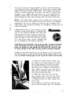 Предварительный просмотр 9 страницы Hoover Dial-A-Matic U6049 Owner'S Manual