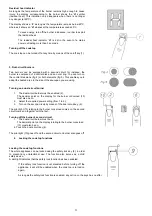 Предварительный просмотр 21 страницы Hoover DOMINO HVE31 Use And Maintenance Manual