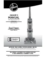 Предварительный просмотр 2 страницы Hoover Dual Power Owner'S Manual