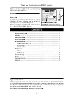 Предварительный просмотр 3 страницы Hoover Dual Power Owner'S Manual