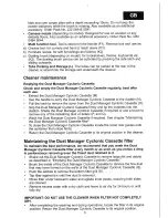 Предварительный просмотр 8 страницы Hoover Dust Manager Cyclonic TC5238 User Instructions