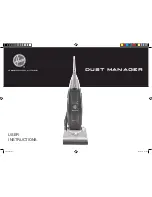 Hoover DUST MANAGER User Instructions предпросмотр