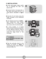 Предварительный просмотр 6 страницы Hoover DXT 58H/1-AUS Instruction Manual