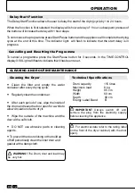 Preview for 12 page of Hoover DYC 88132BX Instruction Book