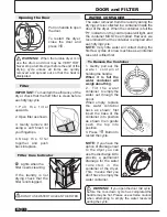 Preview for 10 page of Hoover DYC 8813BX Instruction Book