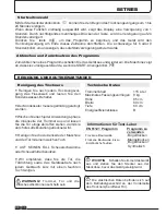 Preview for 36 page of Hoover DYC 8813BX Instruction Book