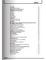 Preview for 62 page of Hoover DYC 8813BX Instruction Book