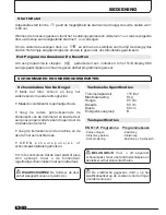 Preview for 72 page of Hoover DYC 8813BX Instruction Book