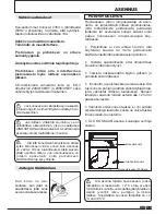 Preview for 113 page of Hoover DYC 8813BX Instruction Book