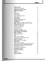 Preview for 2 page of Hoover DYC 9913AX Instruction Book