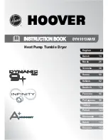 Hoover DYH 9913NA1X Instruction Book предпросмотр