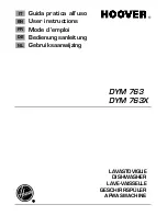 Preview for 1 page of Hoover DYM 763 User Instructions