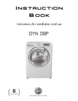 Preview for 1 page of Hoover DYN D8P Instruction Book