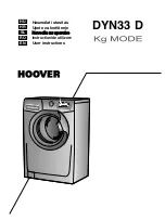 Предварительный просмотр 1 страницы Hoover DYN33 D User Instructions