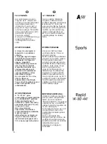 Preview for 58 page of Hoover DYN33 D User Instructions