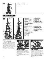 Предварительный просмотр 4 страницы Hoover Elite Rewind U5509 Owner'S Manual