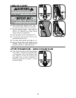 Предварительный просмотр 10 страницы Hoover Enhanced Clean WH20200 Owner'S Manual