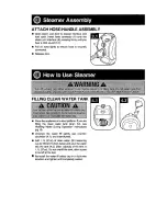 Предварительный просмотр 6 страницы Hoover Enhanced Clean Owner'S Manual