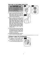 Предварительный просмотр 8 страницы Hoover Enhanced Clean Owner'S Manual