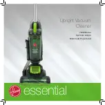 Hoover Essential 3110 Instructions Manual предпросмотр