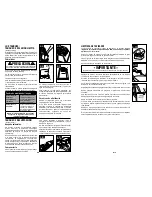 Предварительный просмотр 30 страницы Hoover F5912 Owner'S Manual