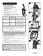 Preview for 5 page of Hoover F6210 Manual