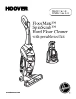 Hoover FloorMate SpinScrub Cleaner User Manual preview