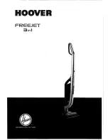 Hoover Freejet FJ120R2 Instruction Manual предпросмотр