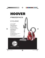 Hoover Freespace cyclonic TFS 7207 User Instructions предпросмотр