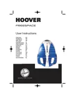 Предварительный просмотр 1 страницы Hoover FREESPACE User Instructions