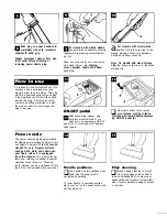 Предварительный просмотр 4 страницы Hoover Futura S3559 Owner'S Manual