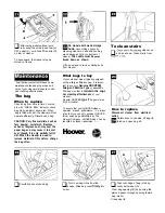 Предварительный просмотр 6 страницы Hoover Futura S3559 Owner'S Manual