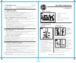 Предварительный просмотр 1 страницы Hoover Guardsman C1810010 Assembly Instructions