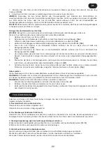 Предварительный просмотр 25 страницы Hoover H-FREE 500 User Manual