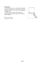 Preview for 39 page of Hoover H-FRIDGE 700 Manual