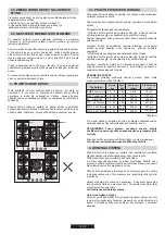 Preview for 12 page of Hoover H-HOB 300 GAS User Instructions