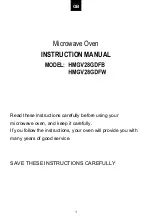 Preview for 3 page of Hoover H-MICROWAVE 500 User Instructions