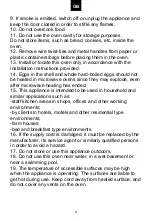 Preview for 6 page of Hoover H-MICROWAVE 500 User Instructions