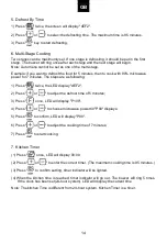 Preview for 16 page of Hoover H-MICROWAVE 500 User Instructions