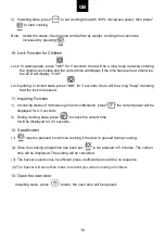 Preview for 18 page of Hoover H-MICROWAVE 500 User Instructions