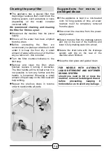 Preview for 72 page of Hoover H-WASH 700 Manual