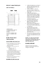 Preview for 39 page of Hoover H-WINE 500 User Manual